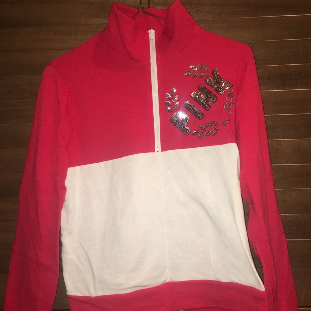 PINK quarter zip from Victoria’s Secret